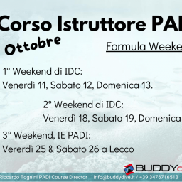 corso padi idc istruttore sub toscana